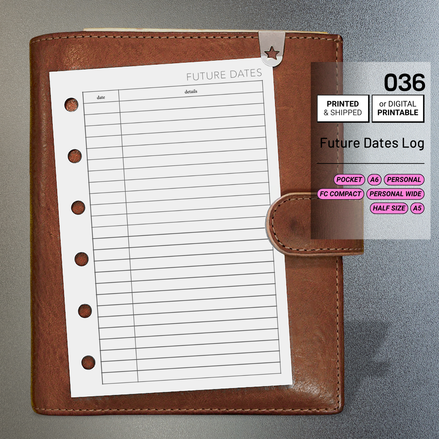 036: Future Dates