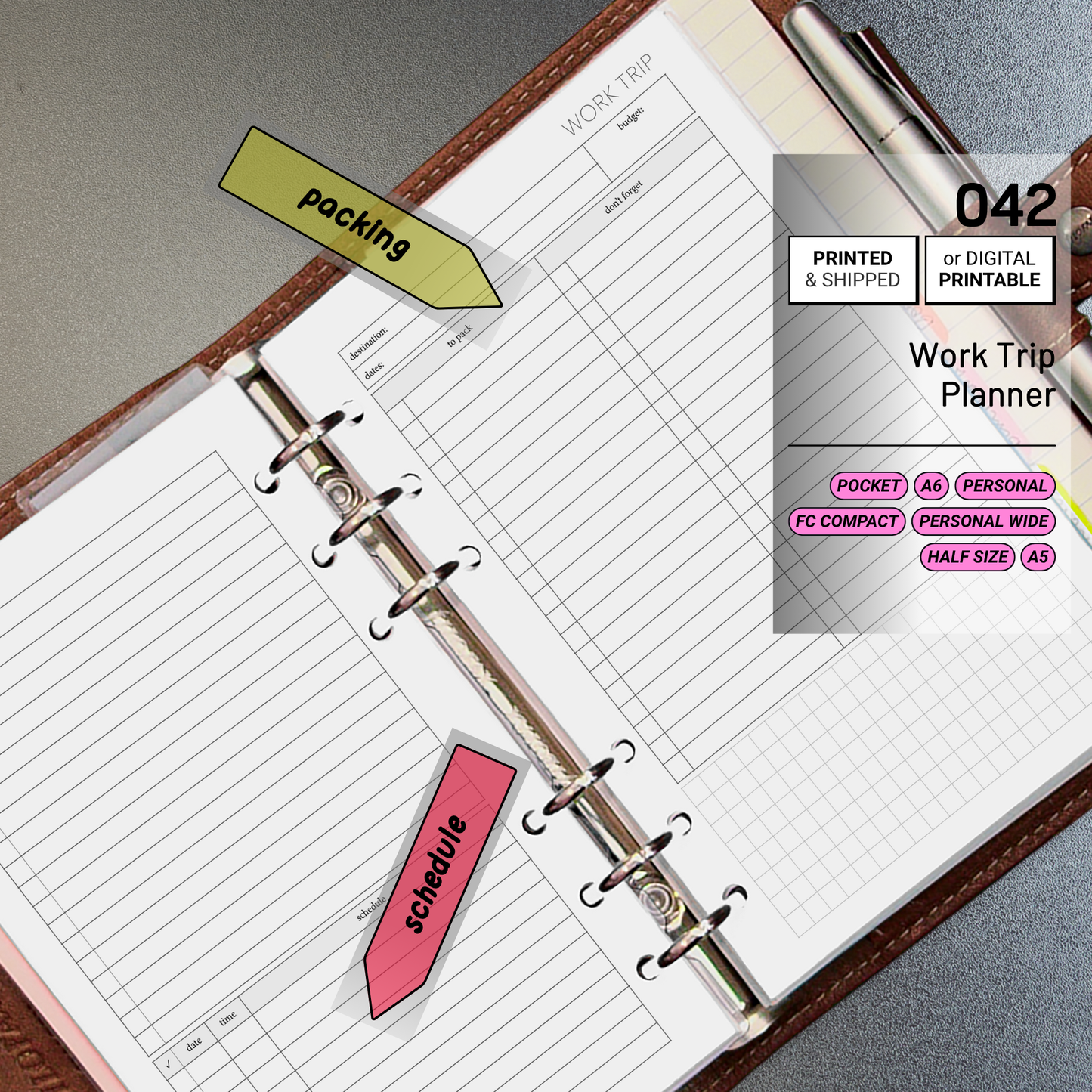042: Work Trip Planner