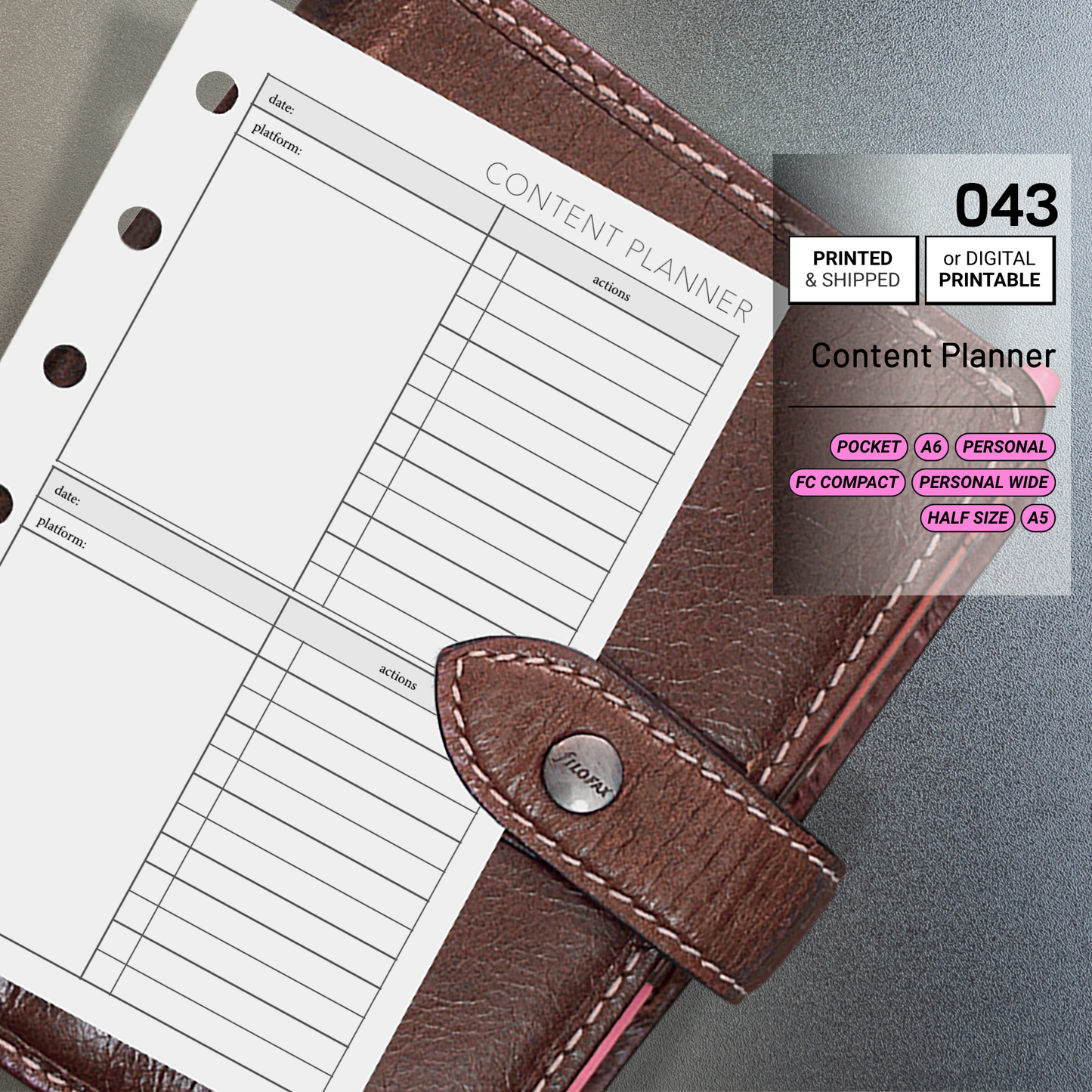043: Content Planner