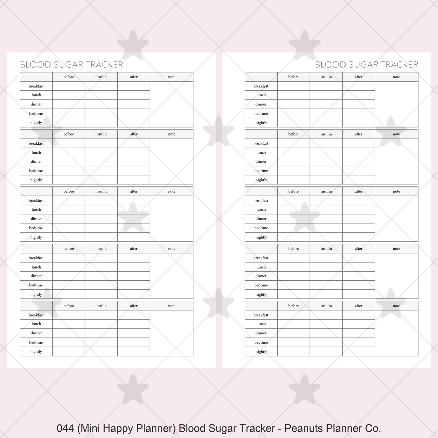 044: Blood Sugar Tracker
