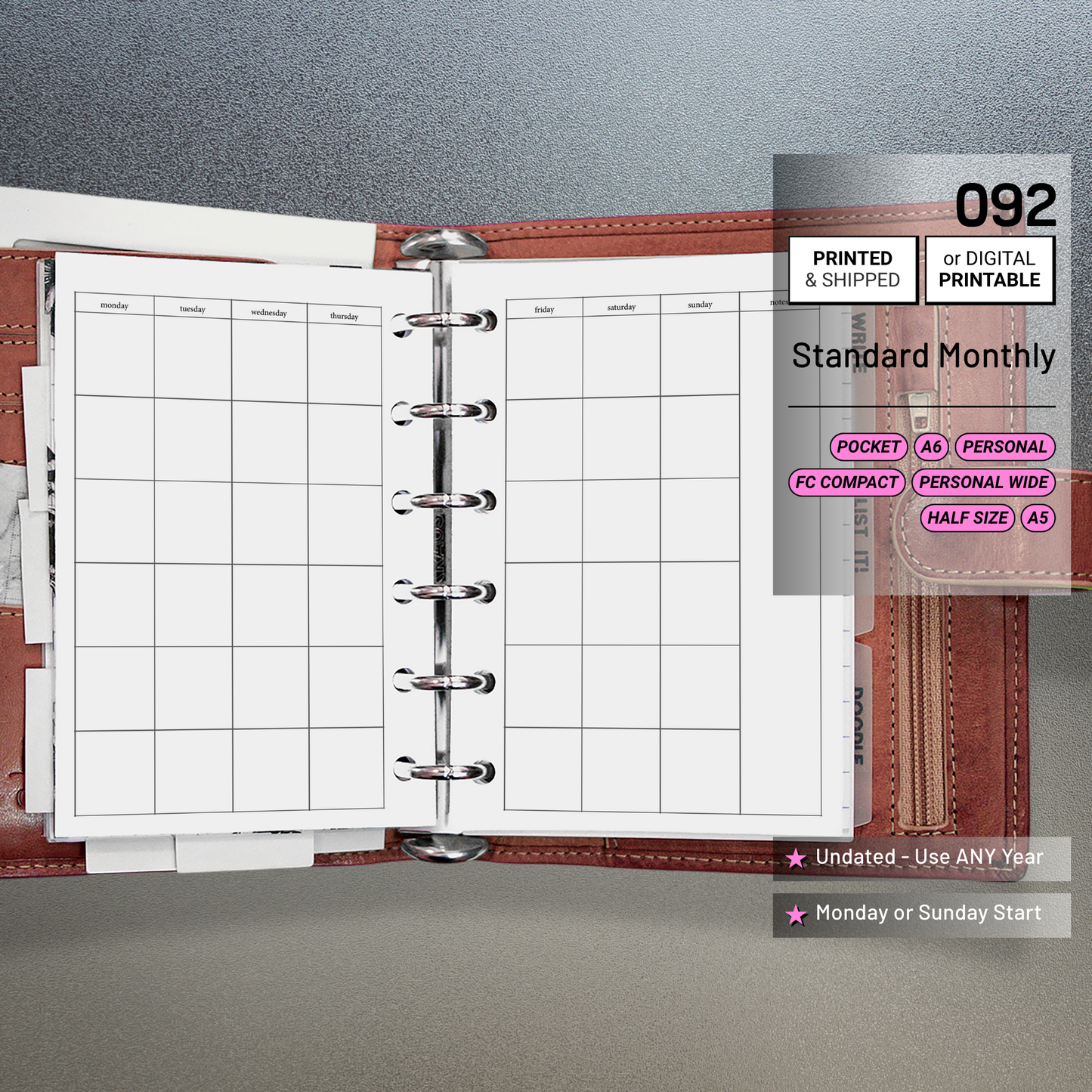 092: Standard Monthly Mo2P