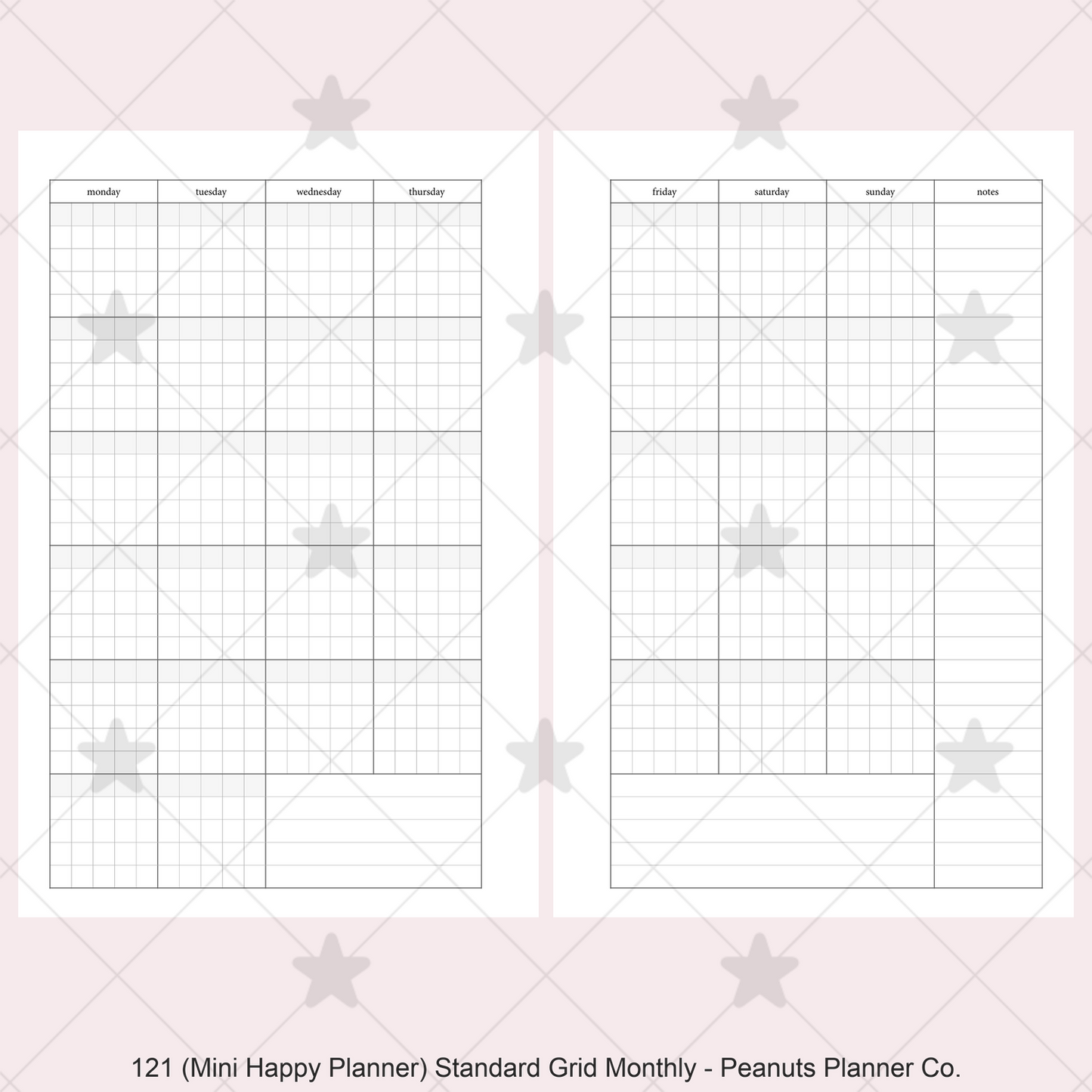 121: Standard Grid Monthly Mo2P
