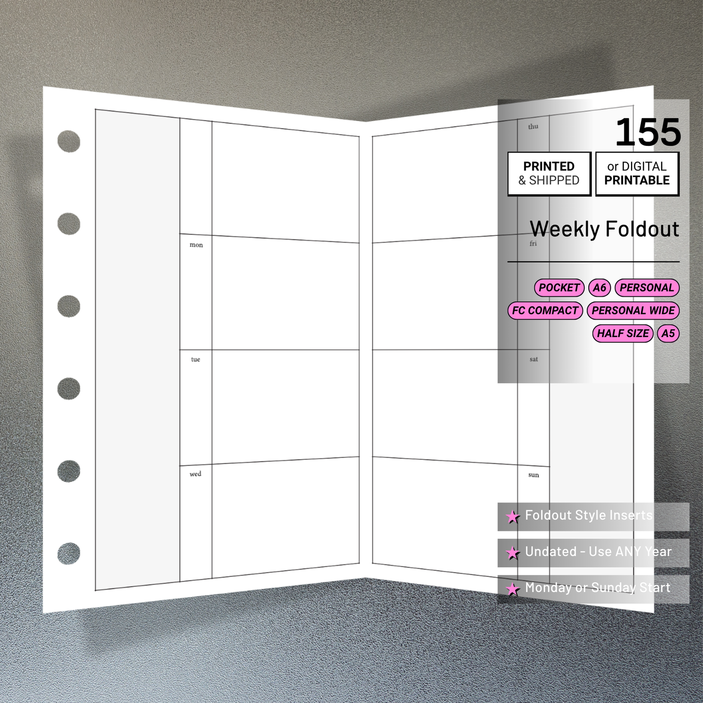 155: Weekly Foldout Wo2P