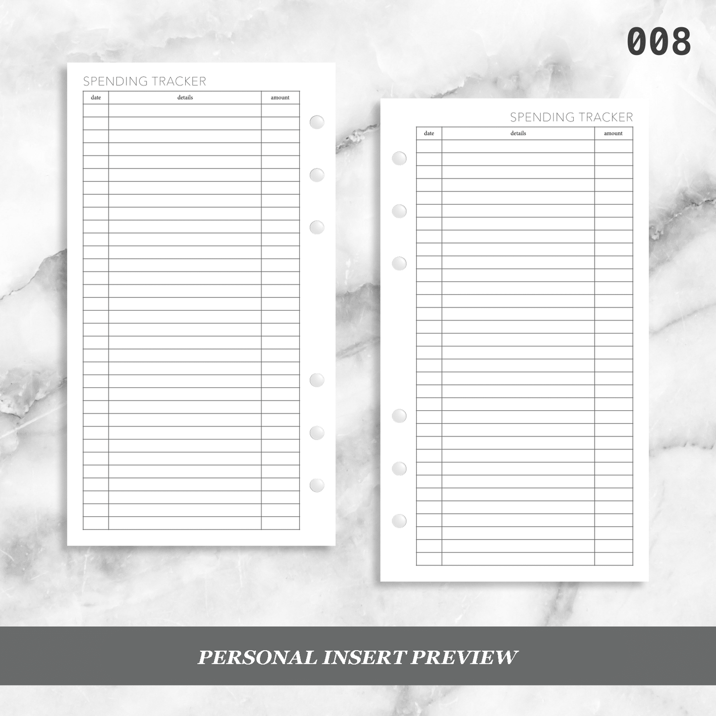 008: Spending Tracker