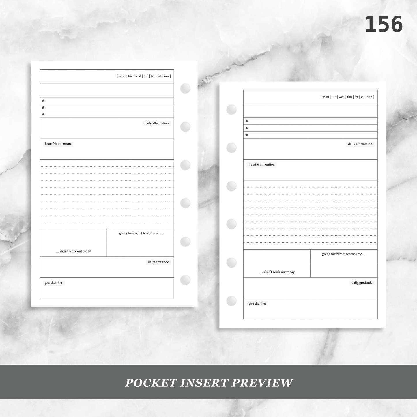 156: Journal LITE w/ Gratitude Daily Affirmation Do1P