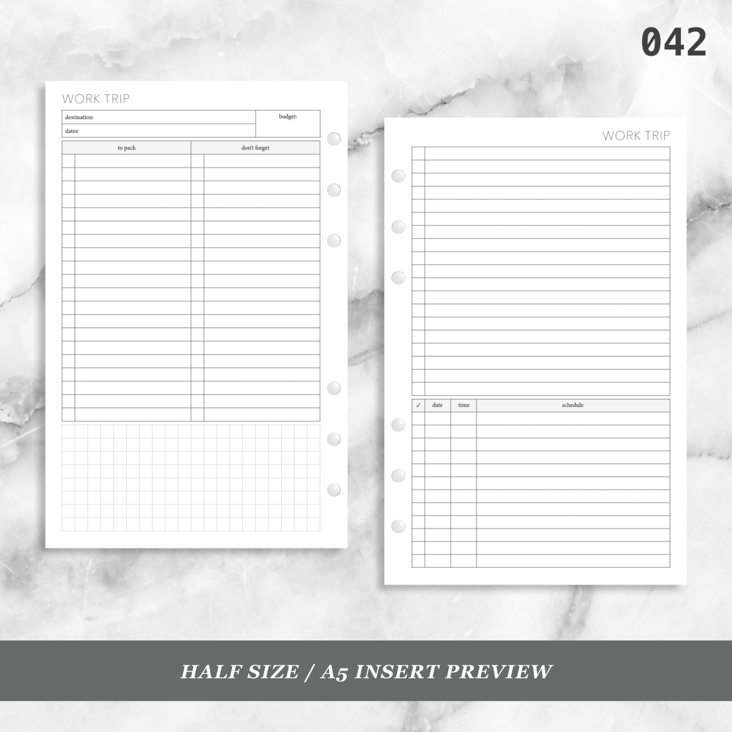 042: Work Trip Planner