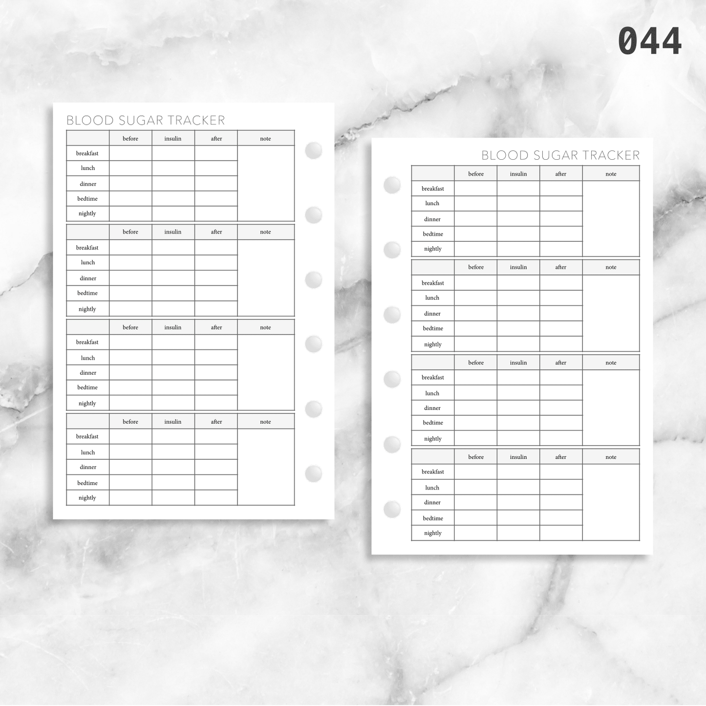 044: Blood Sugar Tracker