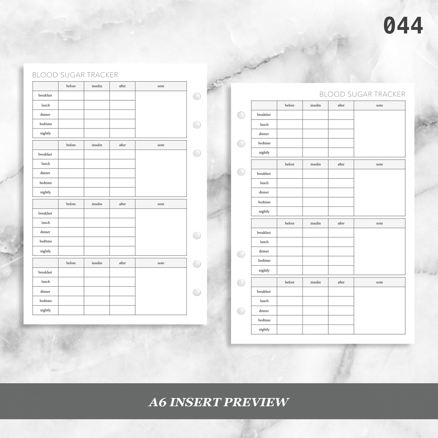 044: Blood Sugar Tracker