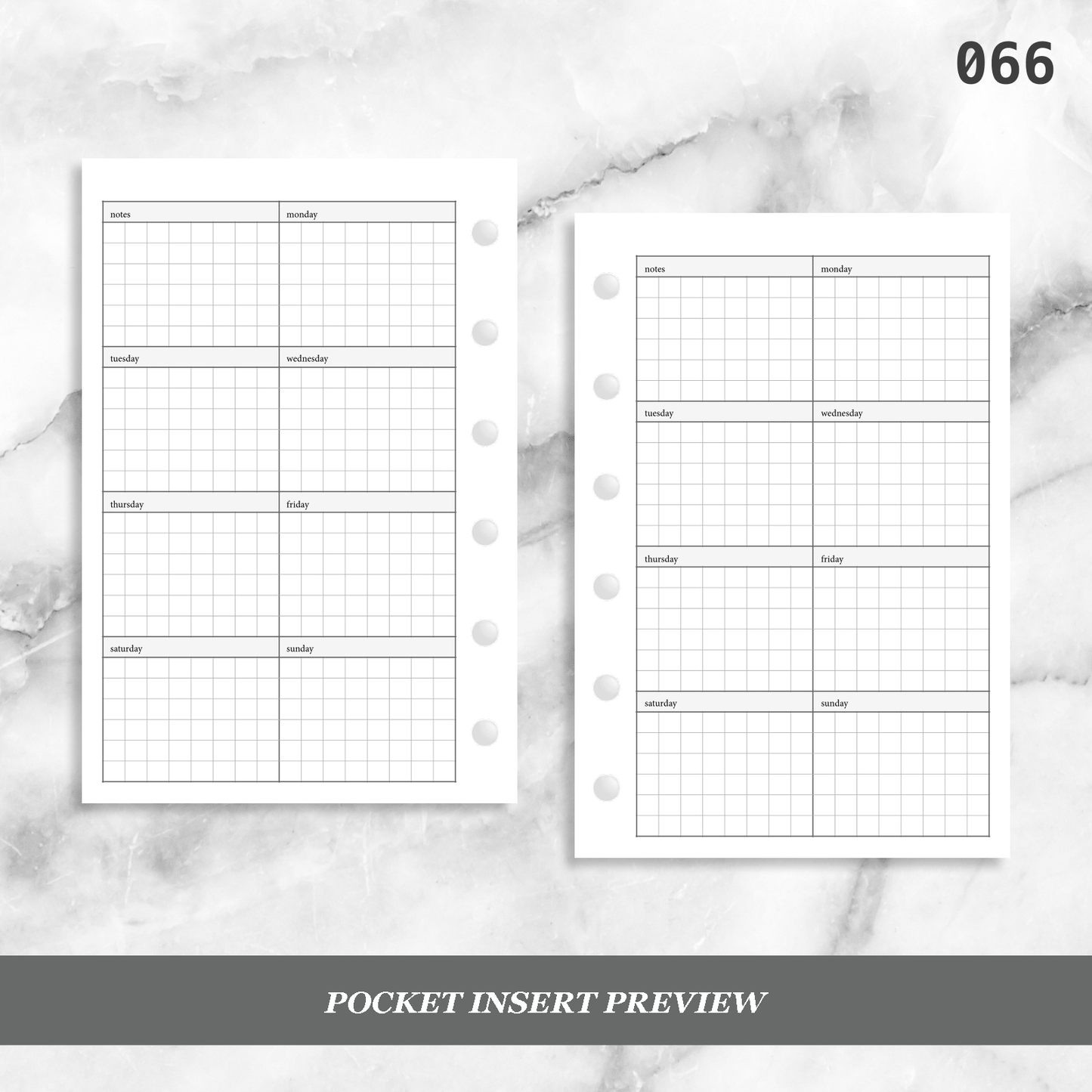 066: Vertical Grid Weekly Wo1P