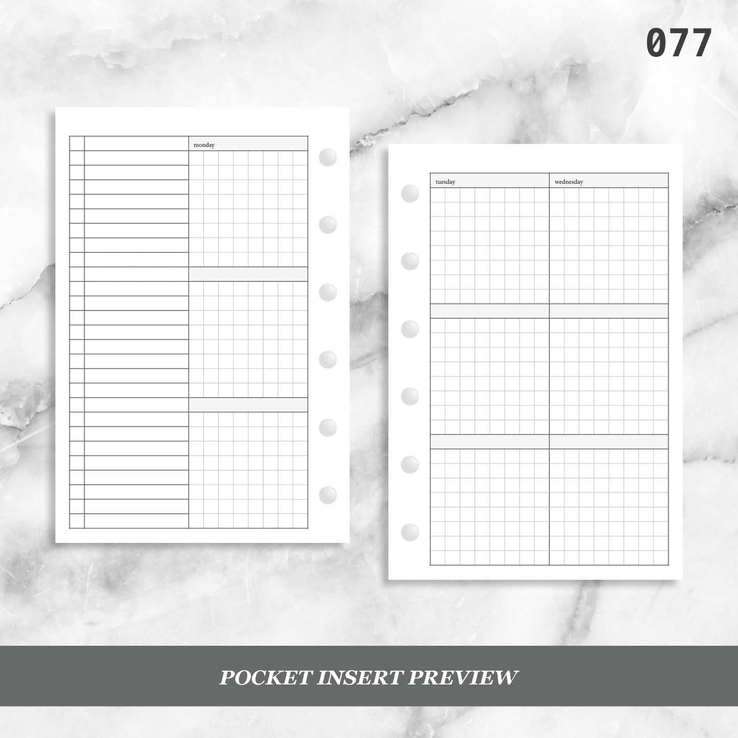 077: Vertical Grid Weekly Wo4P