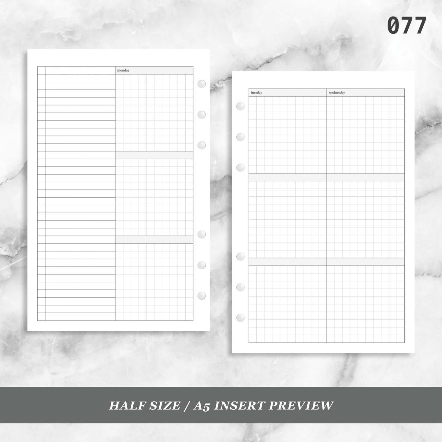 077: Vertical Grid Weekly Wo4P