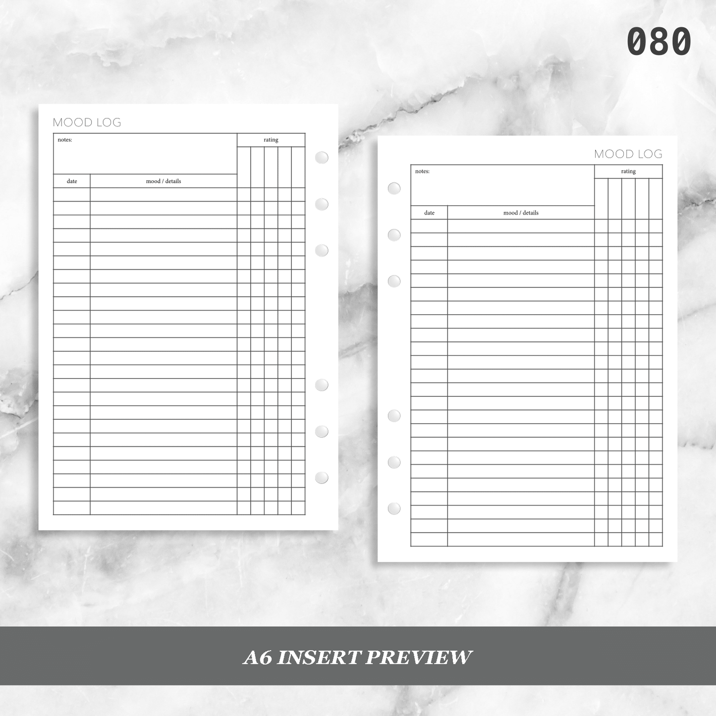 080: Mood Log