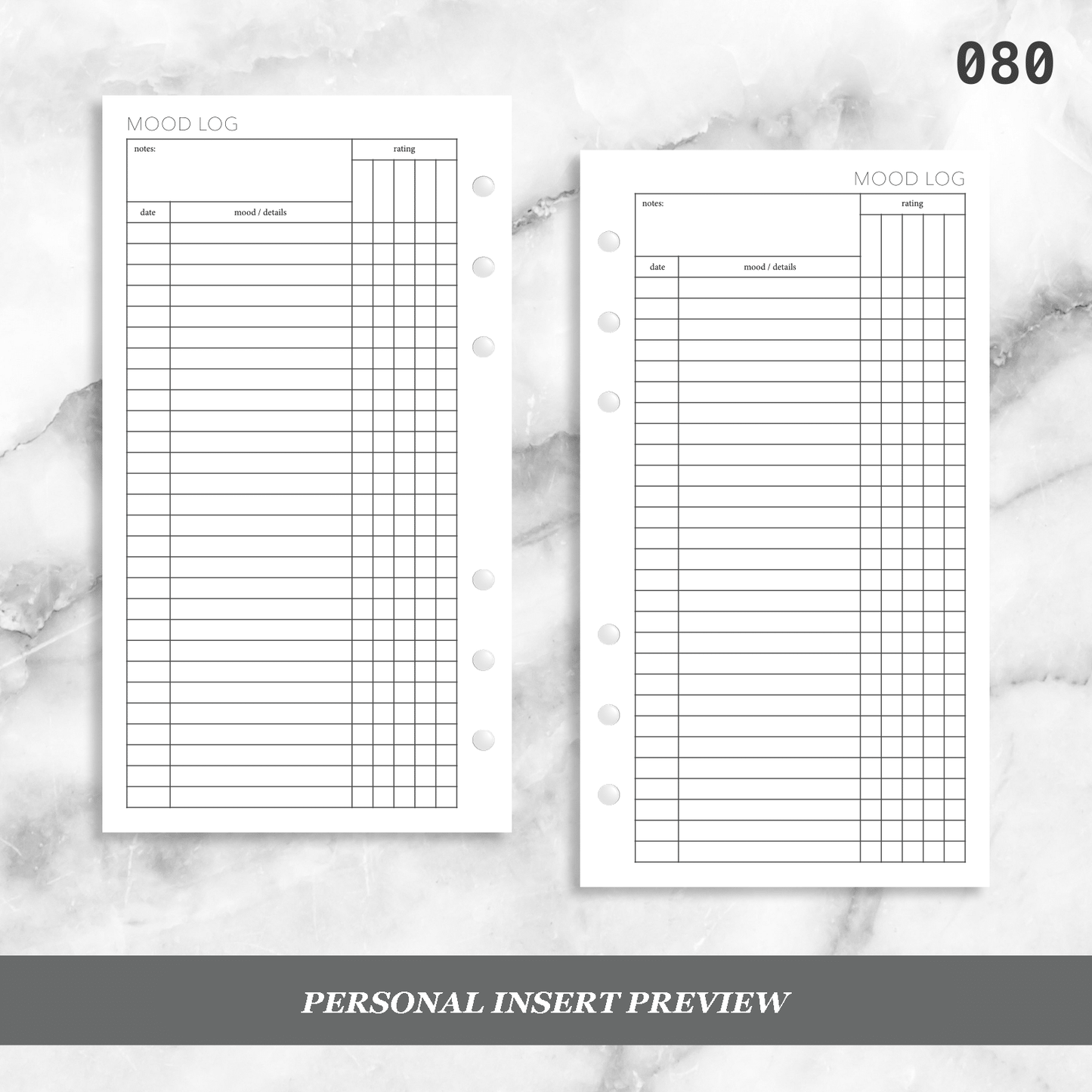 080: Mood Log