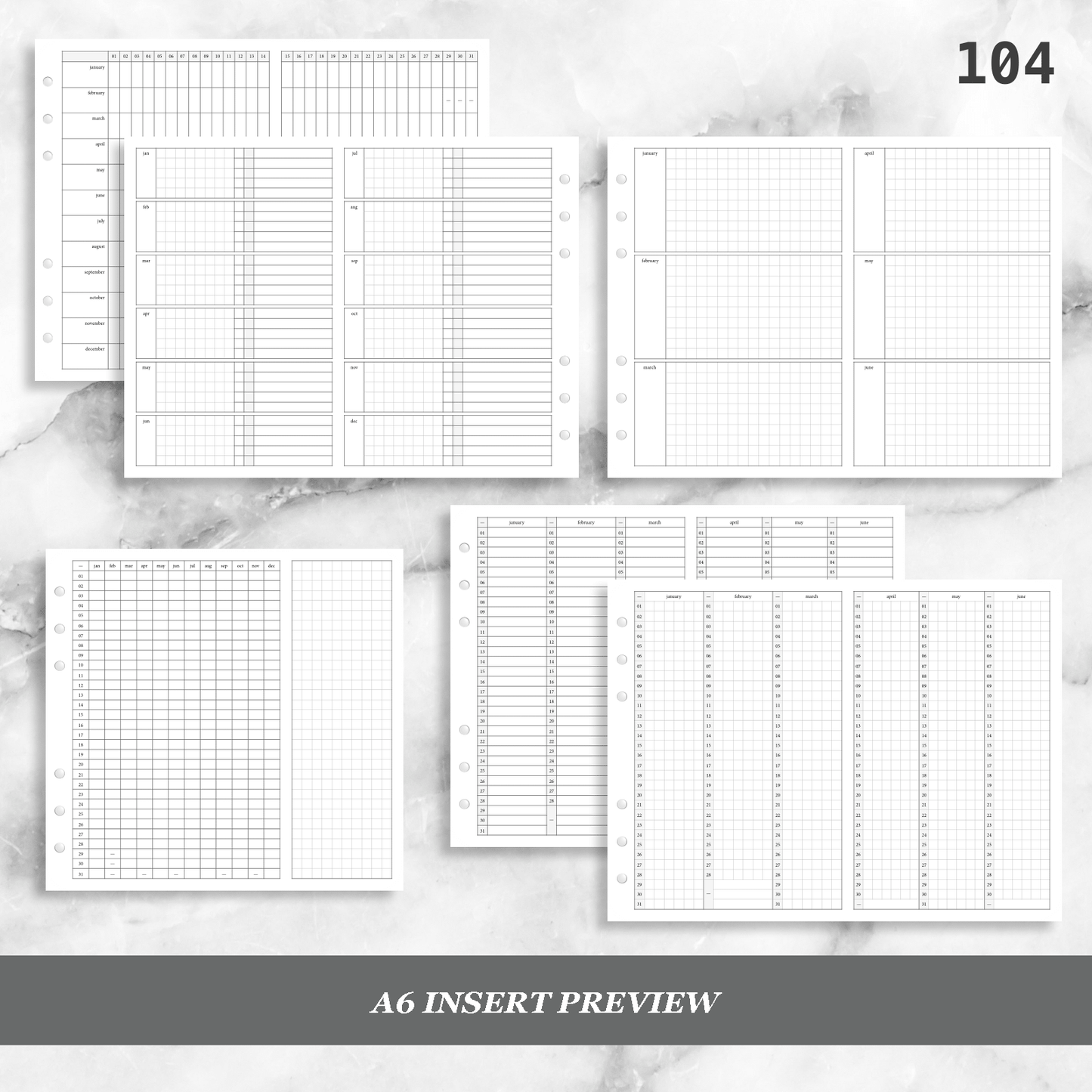 104: Yearly BASE Bundle USE ANY YEAR