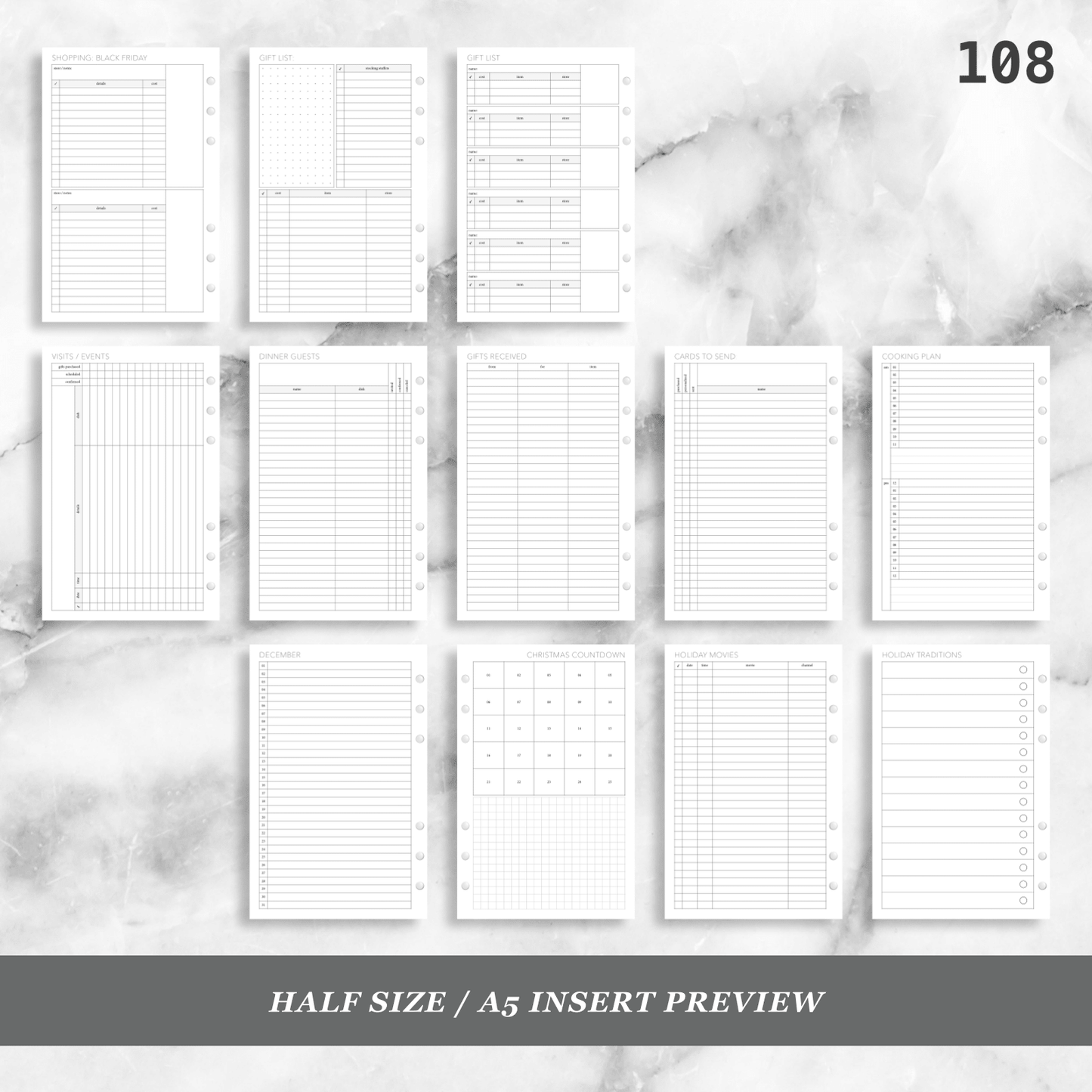 108: Christmas Holiday Planning Party