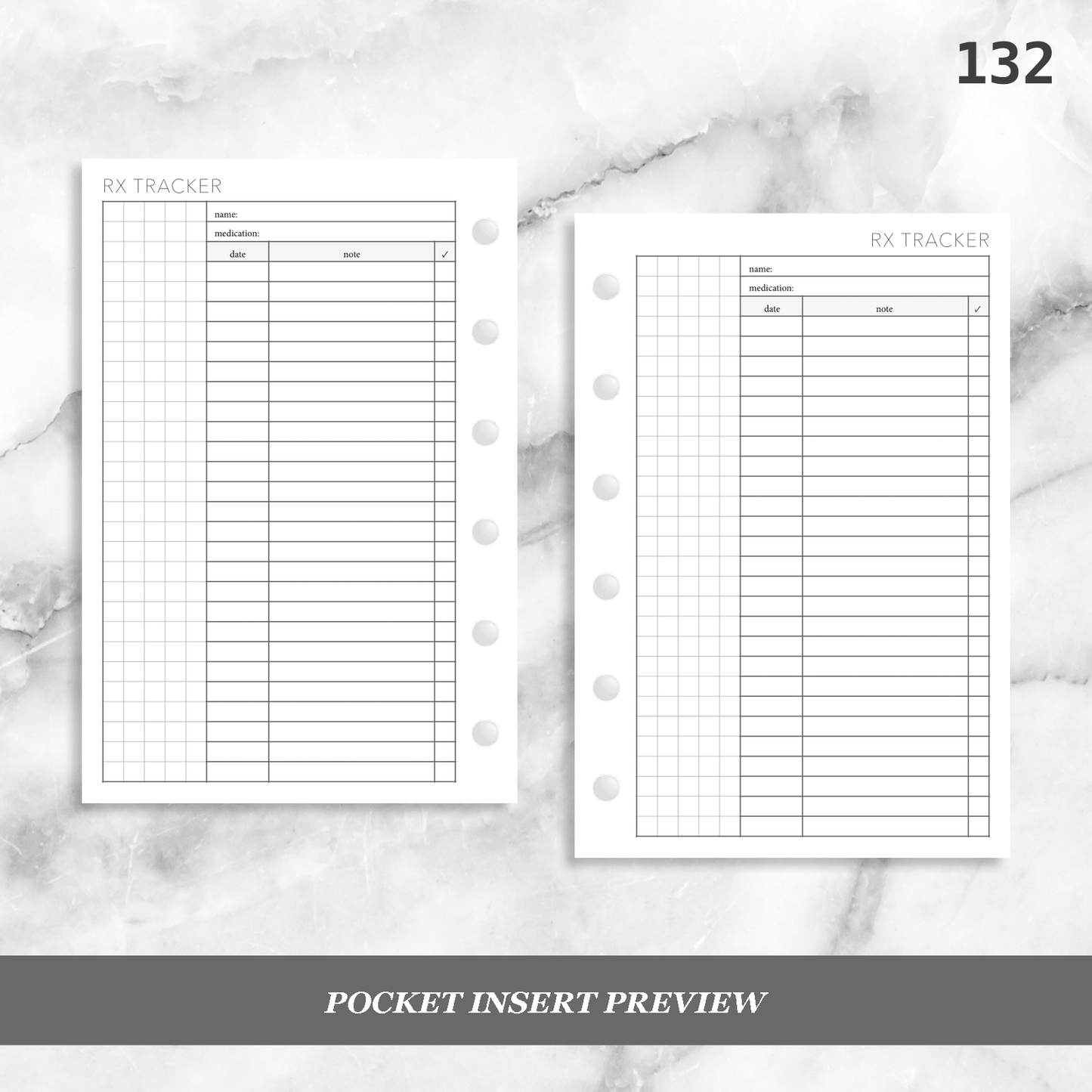 132: Rx Medication Pickup Tracker