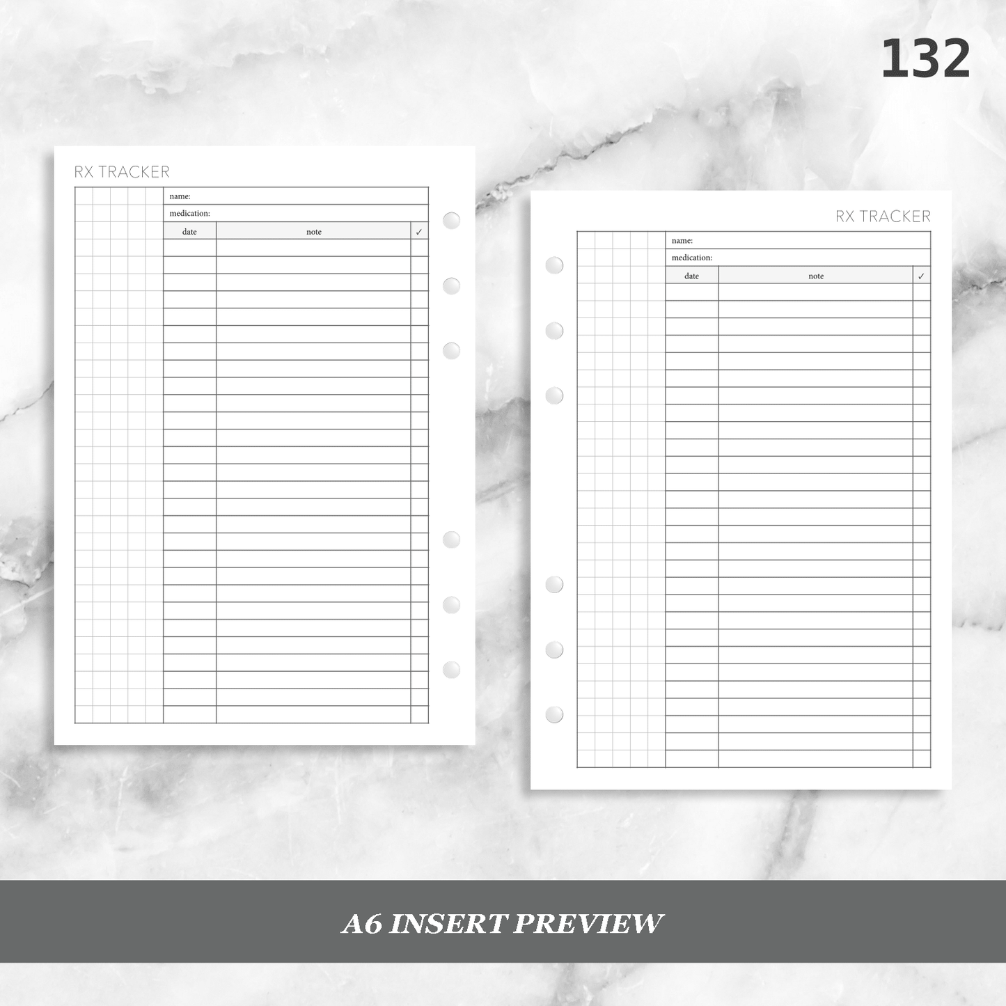 132: Rx Medication Pickup Tracker