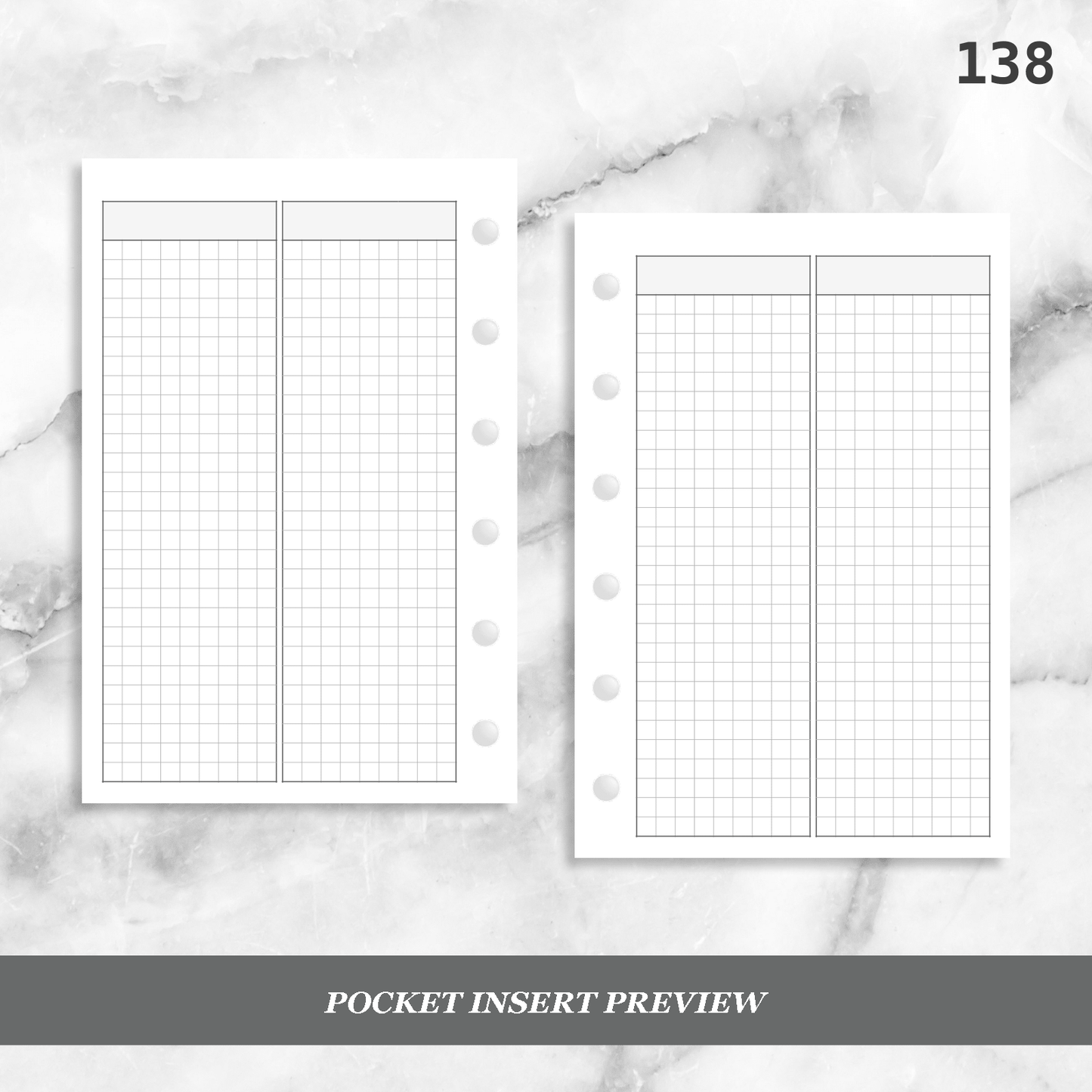 138: Two Vertical Grid Columns