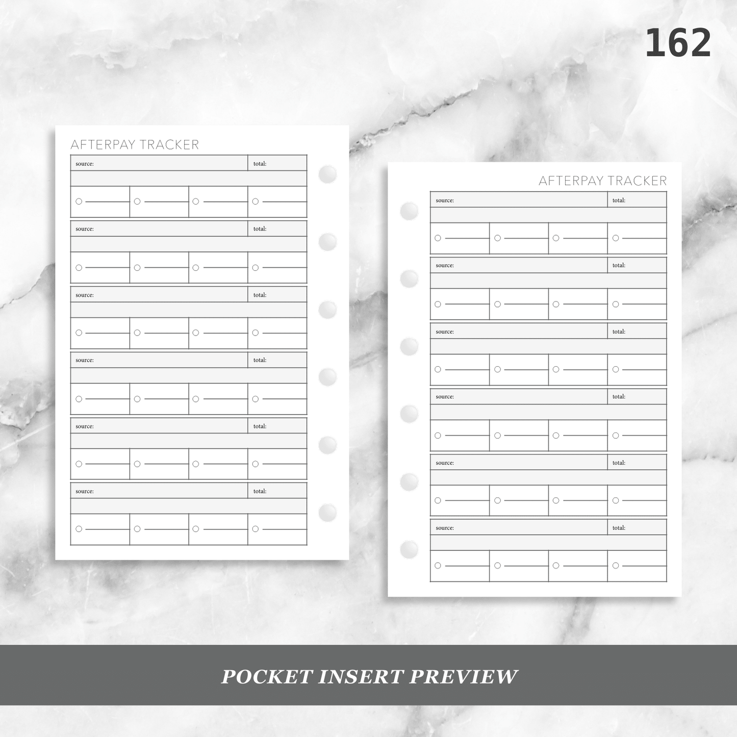 162: AfterPay Payment Tracker