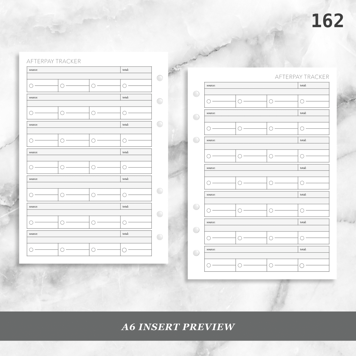 162: AfterPay Payment Tracker