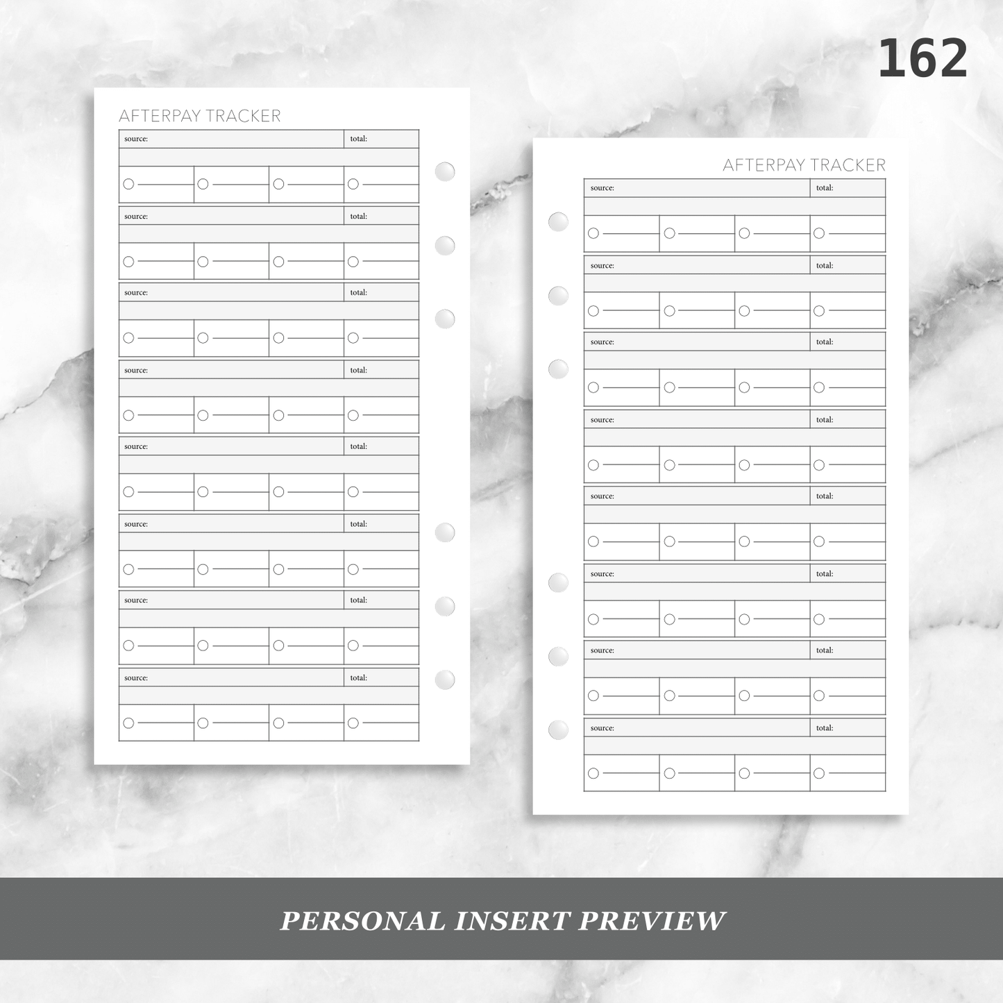 162: AfterPay Payment Tracker