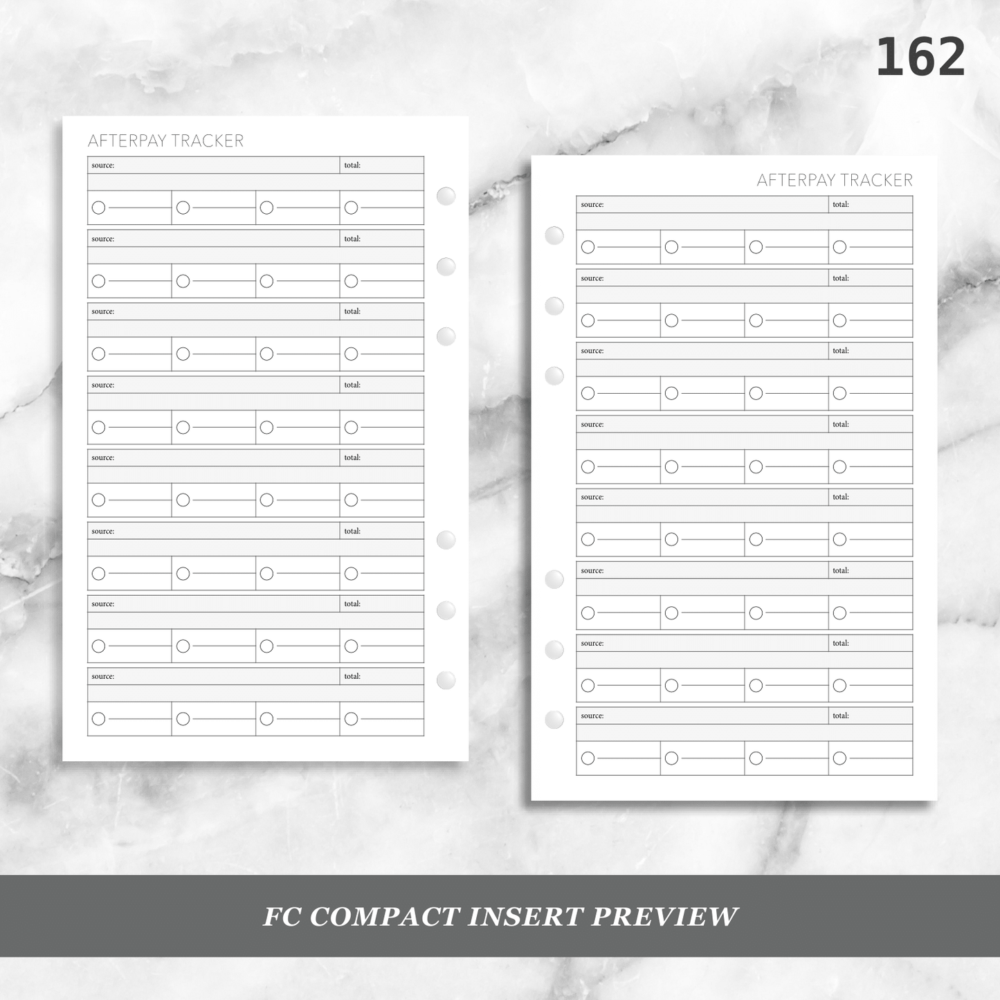162: AfterPay Payment Tracker