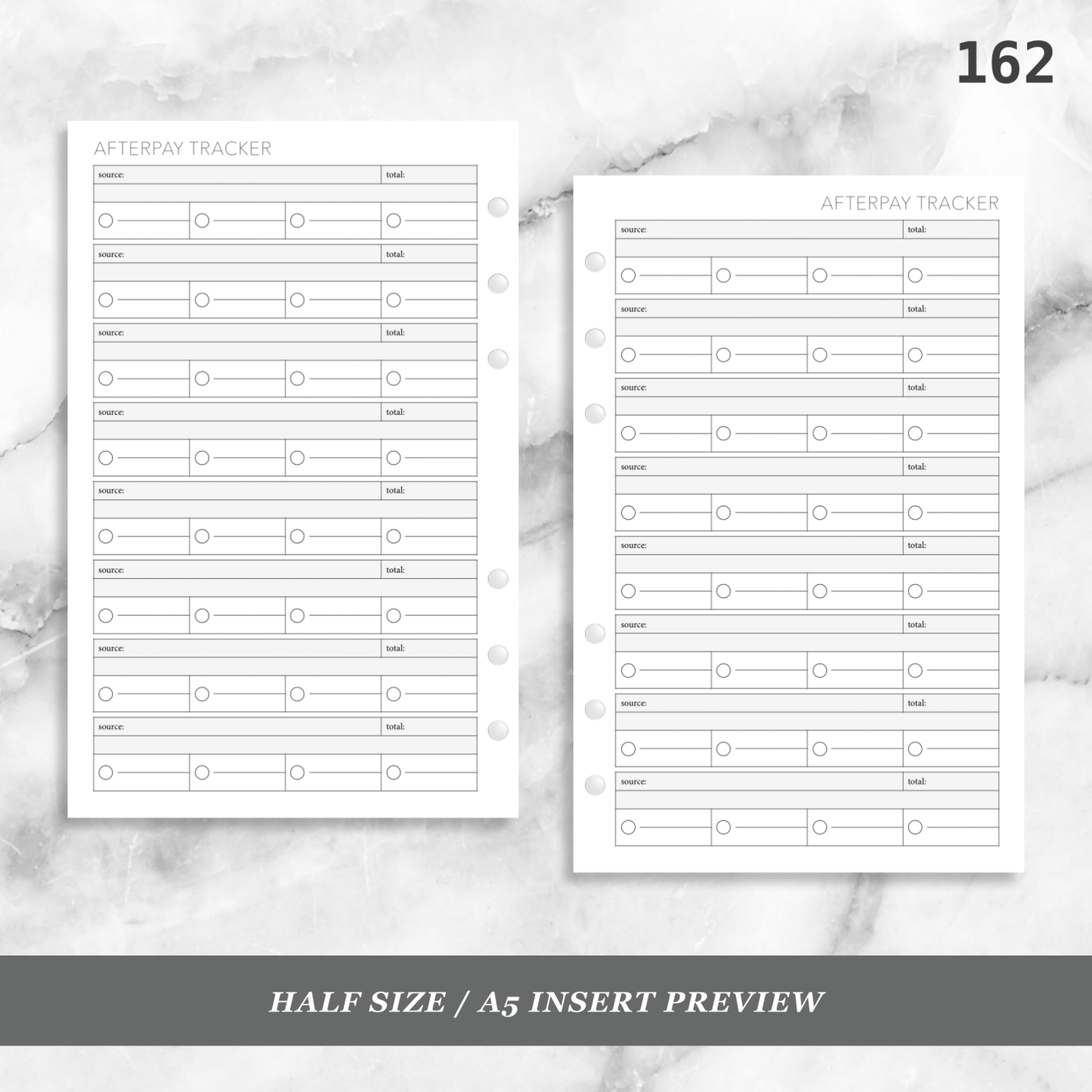162: AfterPay Payment Tracker