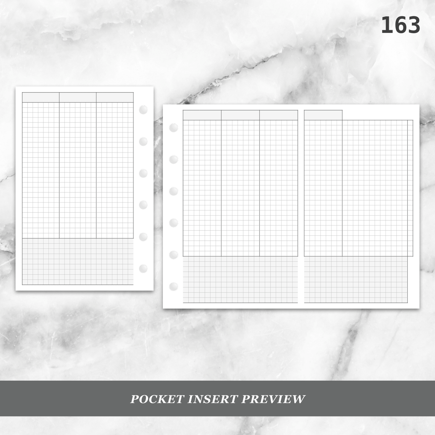 163: Grid Lovers Vertical Foldout Weekly Wo2P