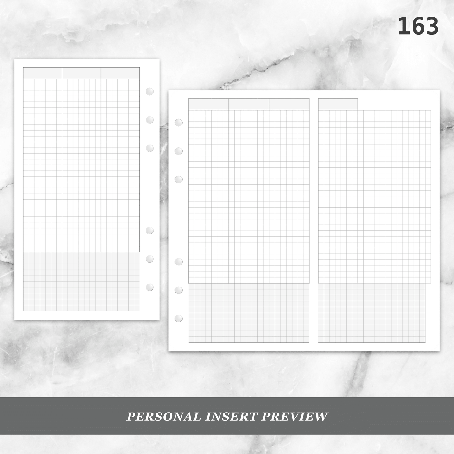 163: Grid Lovers Vertical Foldout Weekly Wo2P