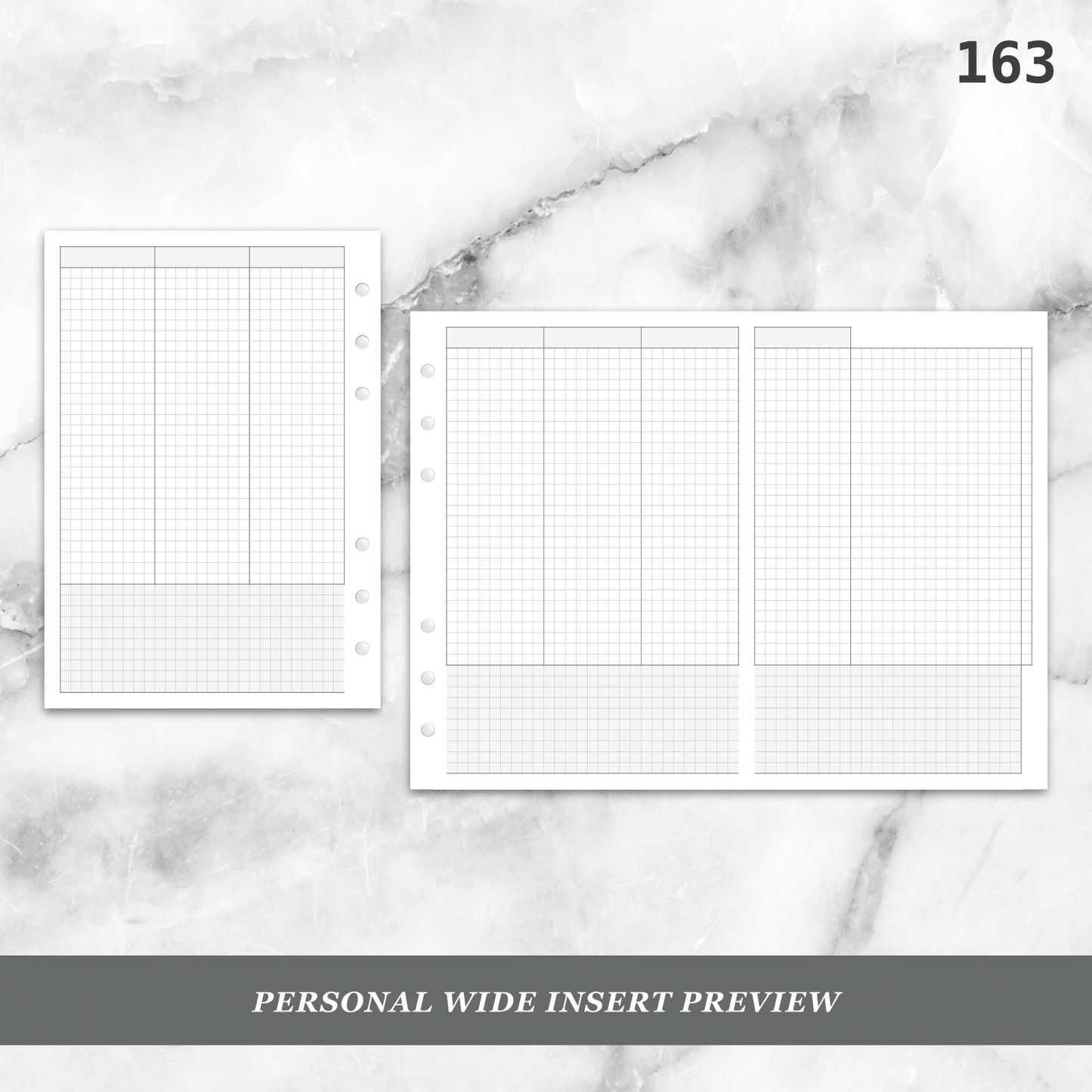 163: Grid Lovers Vertical Foldout Weekly Wo2P