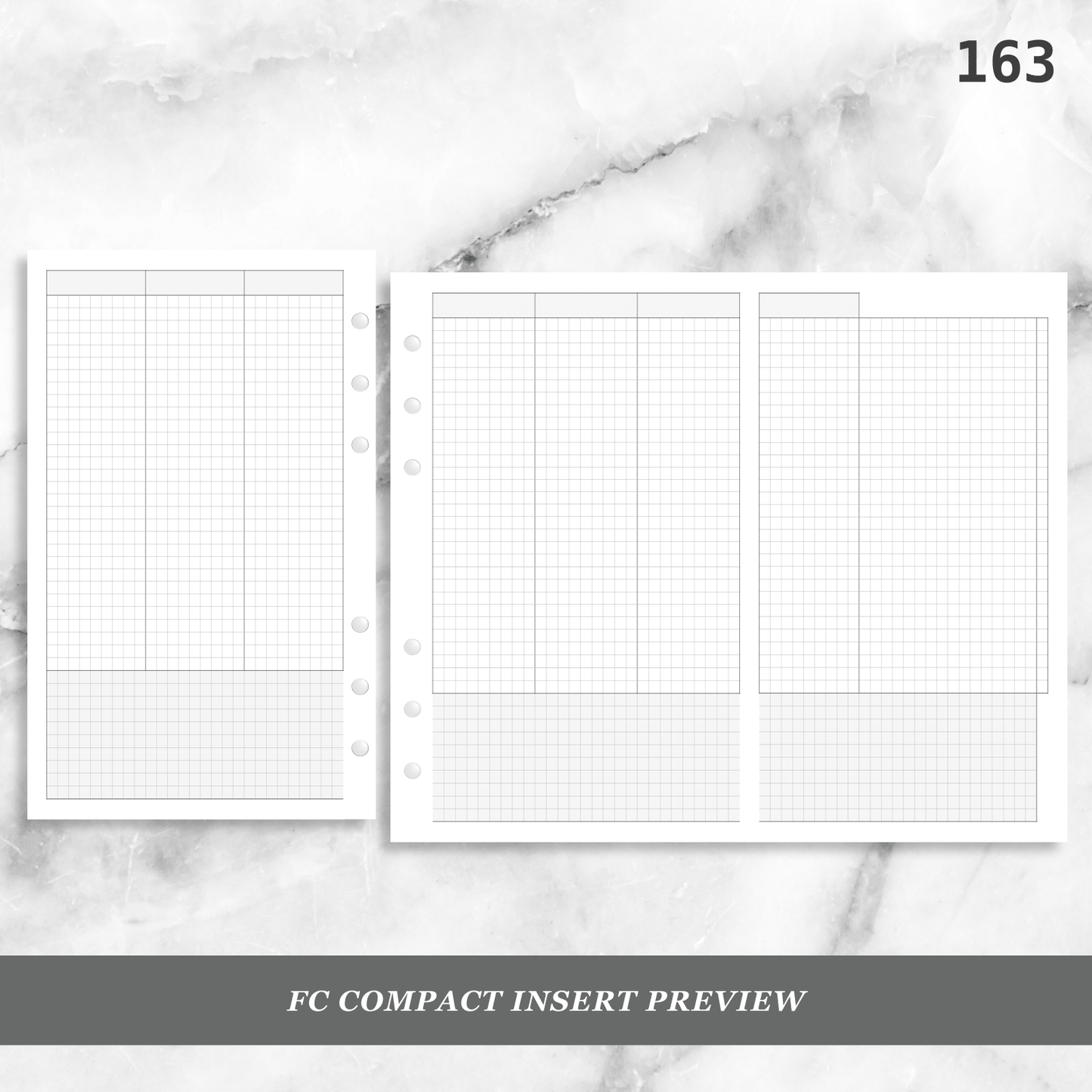 163: Grid Lovers Vertical Foldout Weekly Wo2P