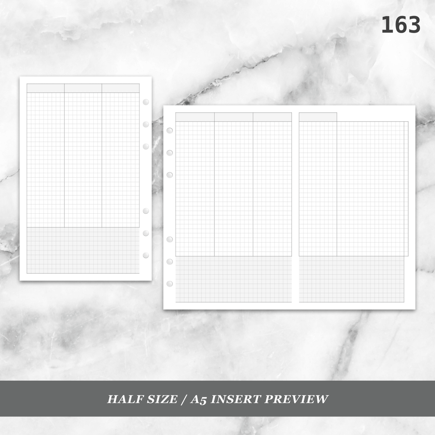 163: Grid Lovers Vertical Foldout Weekly Wo2P