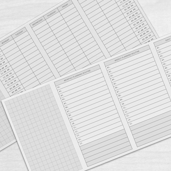 Translucent Quote Pages: A5 Planner Inserts - Crossbow Planner Co.