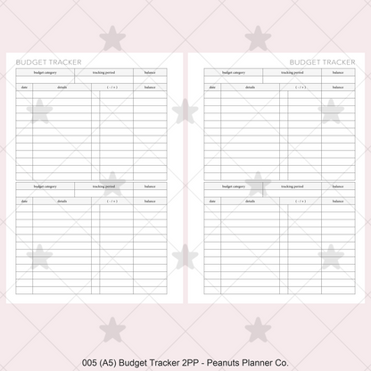 005: Budget Tracker 2PP