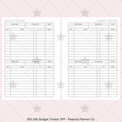 005: Budget Tracker 2PP