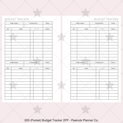 005: Budget Tracker 2PP