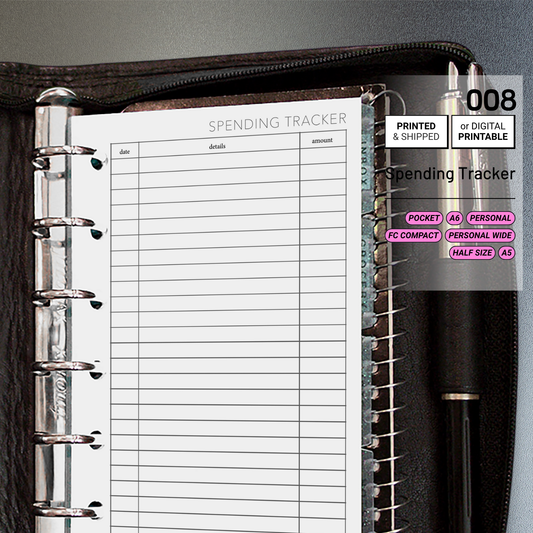 008: Spending Tracker