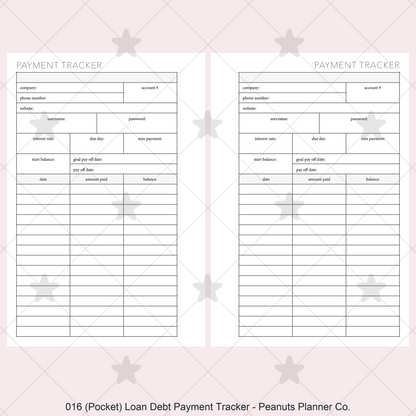 016: Loan / Debt Payment Tracker