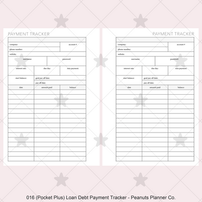 016: Loan / Debt Payment Tracker