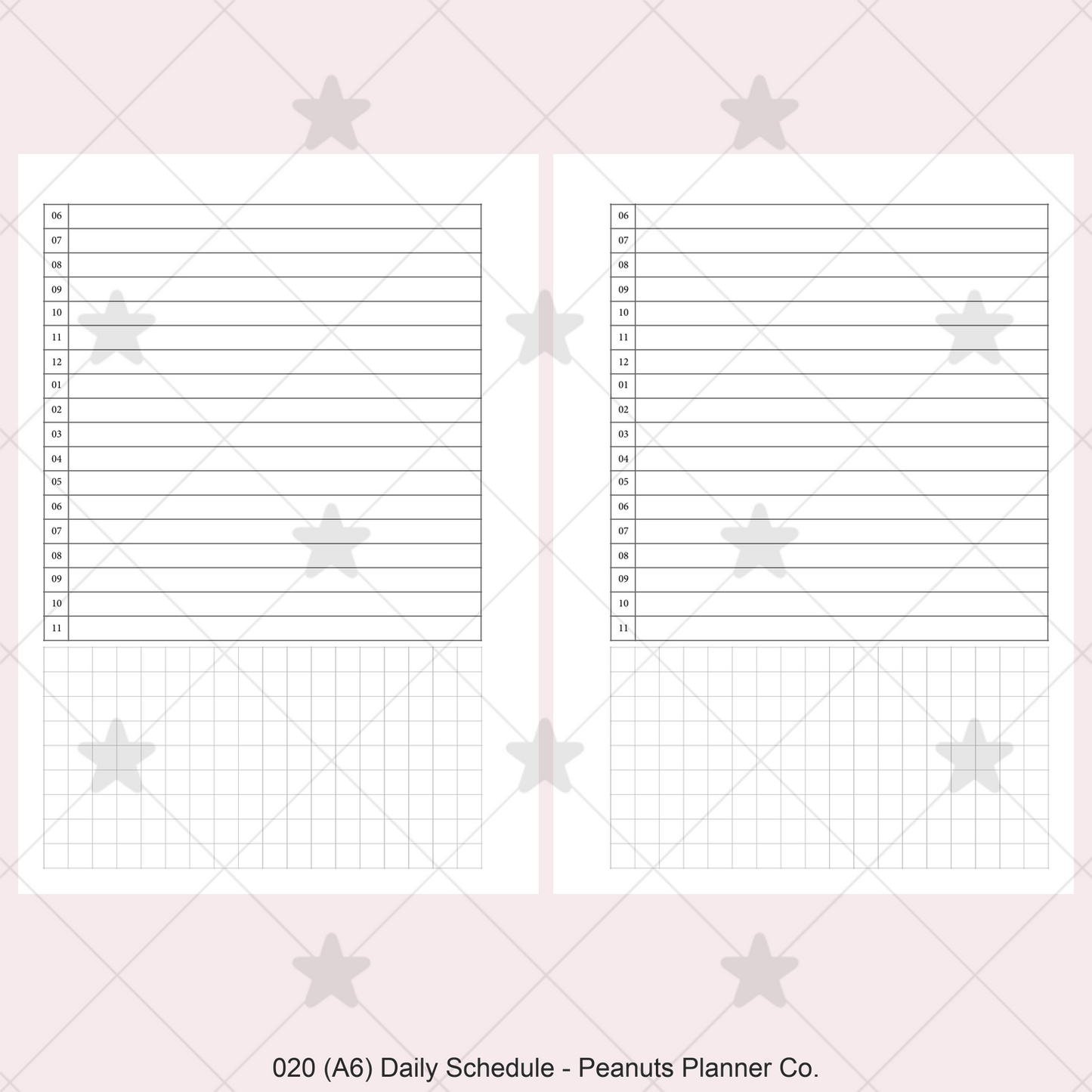 020: Daily Schedule Do1P