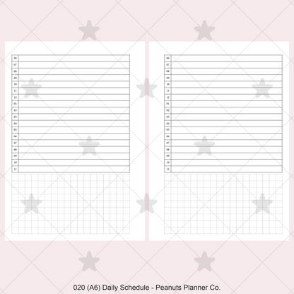 020: Daily Schedule Do1P