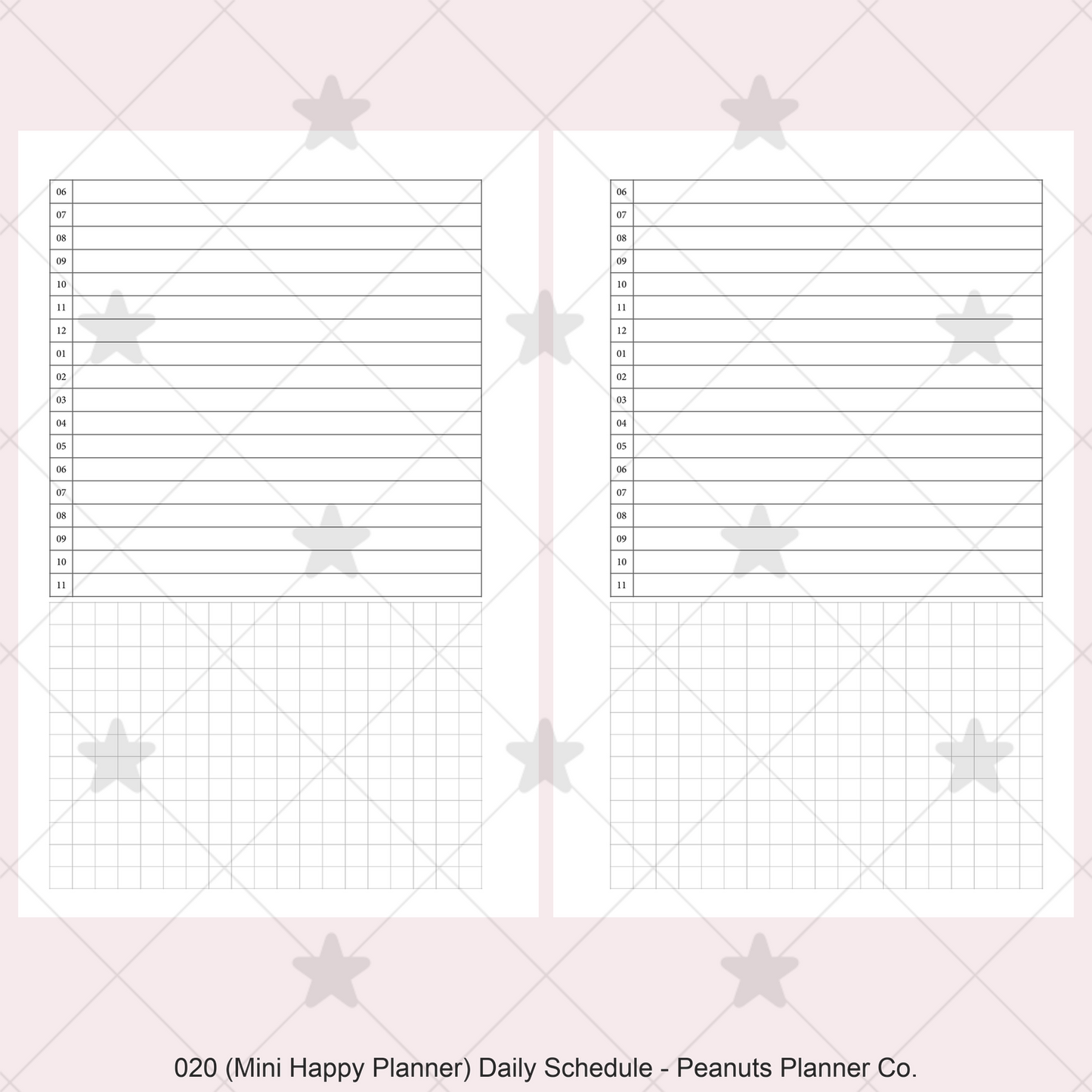 020: Daily Schedule Do1P