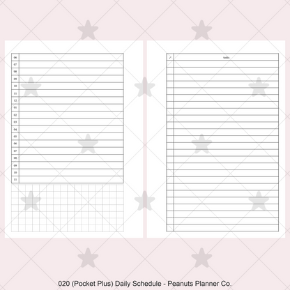 020: Daily Schedule Do1P