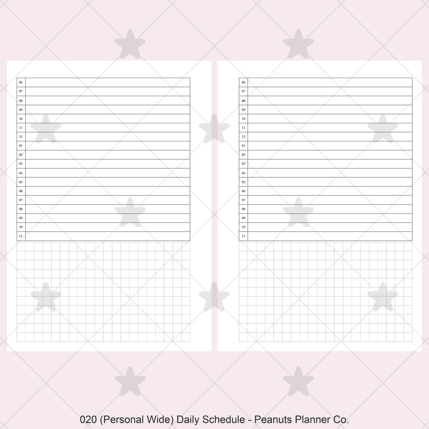 020: Daily Schedule Do1P
