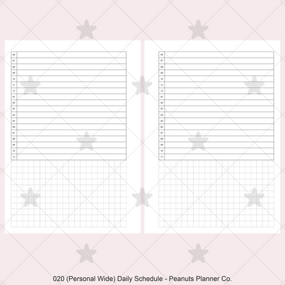 020: Daily Schedule Do1P