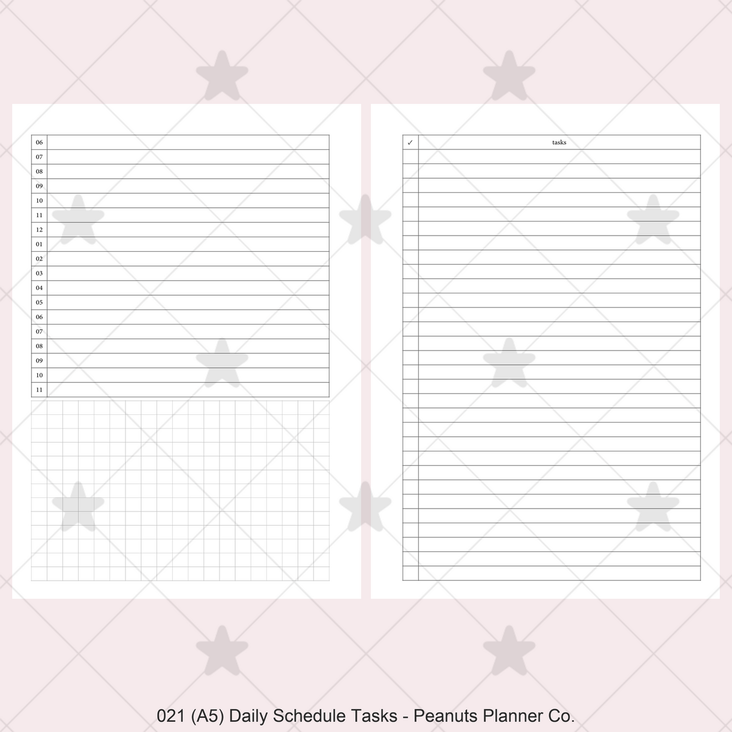 021: Daily Schedule & Tasks Do2P