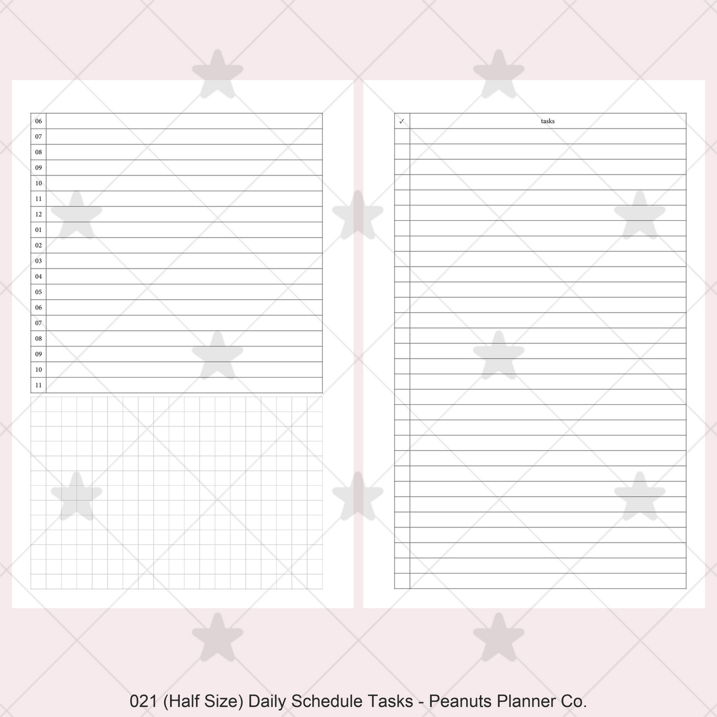 021: Daily Schedule & Tasks Do2P