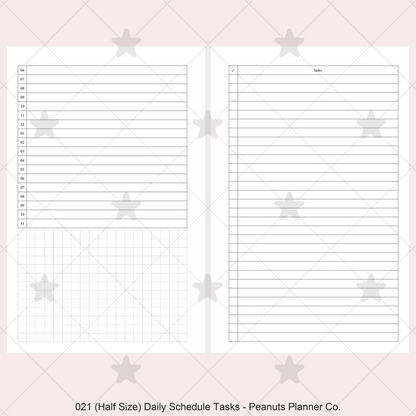 021: Daily Schedule & Tasks Do2P