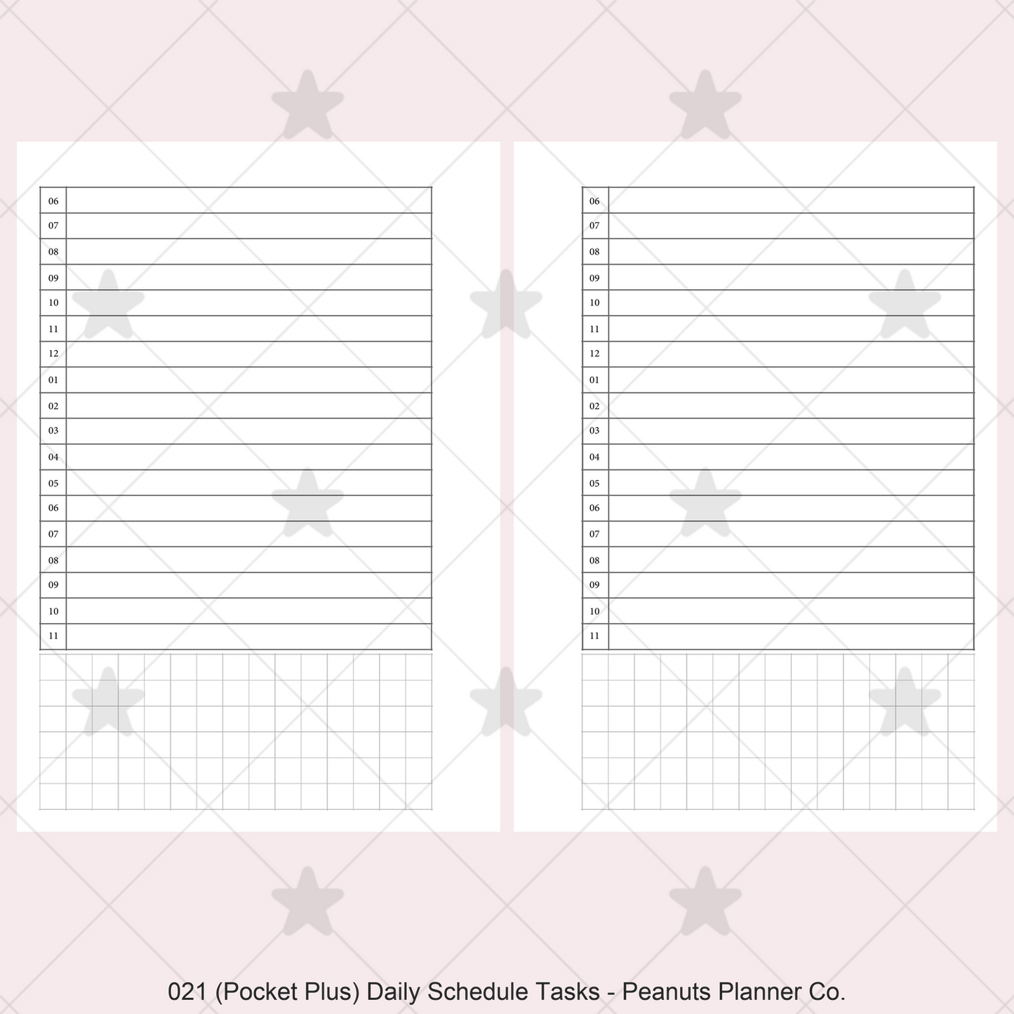 021: Daily Schedule & Tasks Do2P