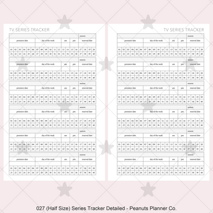 027: Series Tracker Detailed